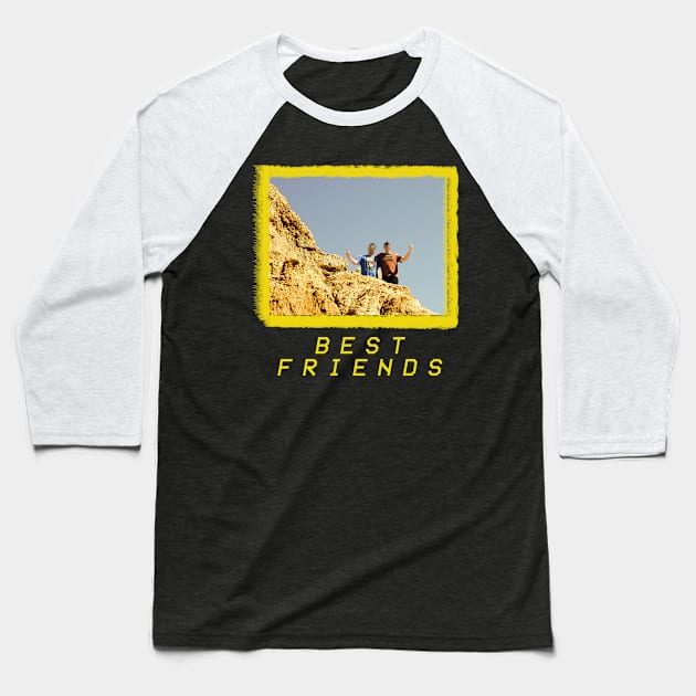 BEST FRIENDS V2 Baseball T-Shirt by Bguffalo